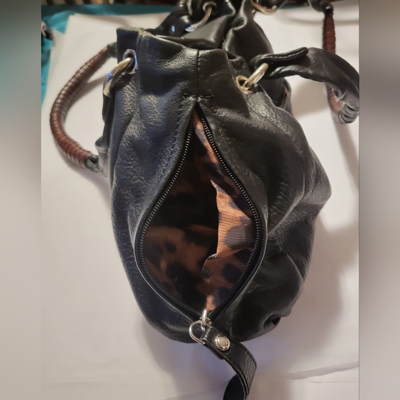 Black Leather Makowsky Bag - Picture 4 of 8